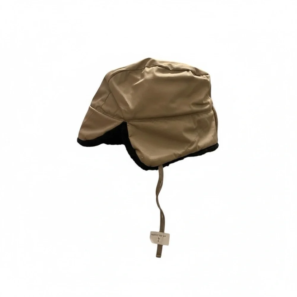 Vtg L.L. Bean Insulated Down Trapper With Ear Warming Flaps Hat XL